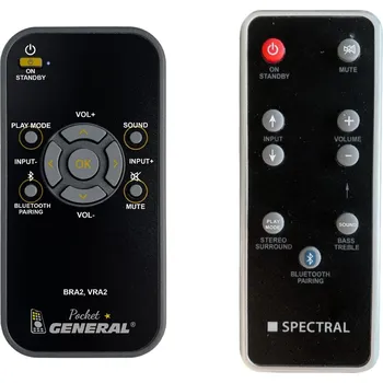 Dálkový ovladač SPECTRAL BRA2, VRA2 - dálkový ovladač duplikát