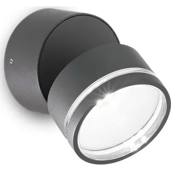 Venkovní osvětlení Ideal Lux venkovní nástěnné svítidlo Omega ap kulaté 4000k 285467