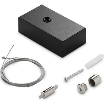 Ideal Lux Steel závěsná sada jeden ocelový kabel 2 mt + stropní krytka 276304