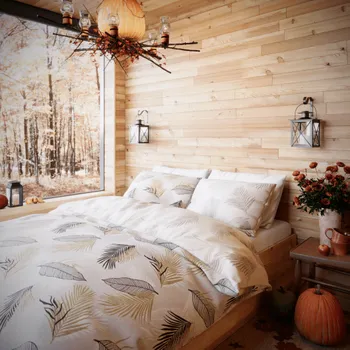 Bytový textil Kvalitex Bavlněné povlečení DELUX 140x220 + 70x90 cm - SANEL šedá prodloužené