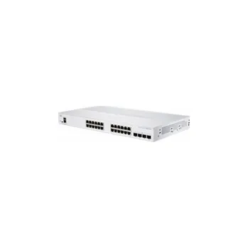 Switch Cisco switch CBS350-24T-4X, 24xGbE RJ45+ 4x10GbE SFP+, fanless - REFRESH