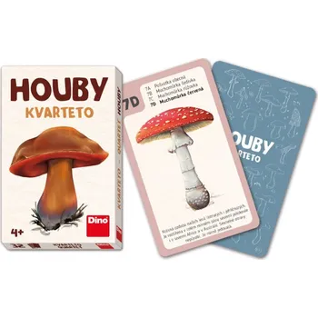 Kvarteto Karty kvarteto Houby