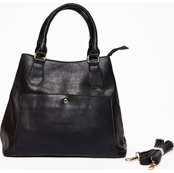 Dámská koženková kabelka LD20167 Barvy: Černá