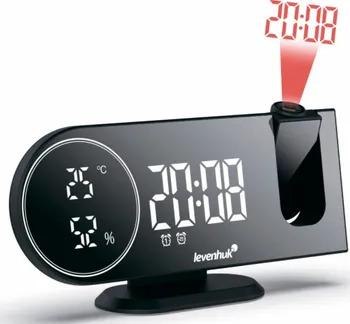 Domácí teploměr Levenhuk Wezzer Tick H50 Clock Thermometer černý