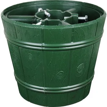 Stojánek na vánoční stromek Planet 2 stojan na vánoční stromeček 34 x 29,5 cm zelený