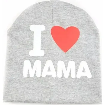 Čepice Dětská čepice s nápisem - C