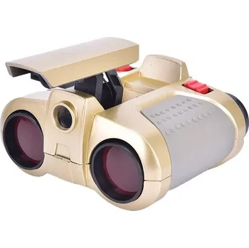 Dalekohled Binokulár se světlem | noční dalekohled, přiblížení 4x - Červené