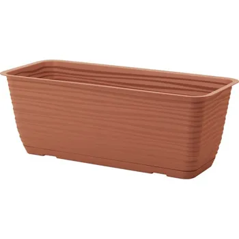 Truhlík Truhlík SAHARA s podmiskou terakota 40 cm