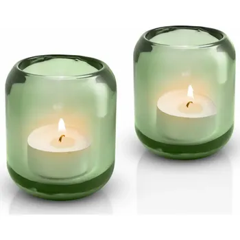 Svícen Stojan na čajovou svíčku ACORN Eva Solo 2 ks borovicově zelené