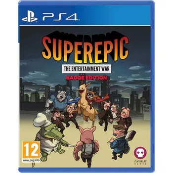 Hra pro PlayStation 4 PS4 SuperEpic: The Entertainment War (Badge Edition) nová