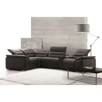 Sedací souprava Luxusní kožená rohová sedací souprava SENSATION Levý roh