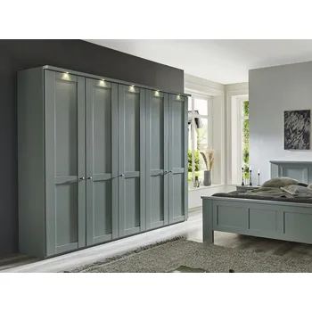 Šatní skříň MARLOW šalvějově zelená