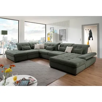 Sedací souprava Rohová sedací souprava do tvaru U SANTA LUCIA 5 Levý roh