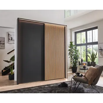 Šatní skříň Šatní skříň s posuvnými dveřmi DENVER šířka 210 cm