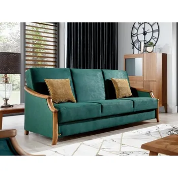 Pohovka Rozkládací pohovka s úložným prostorem ELEGANT IV pohovka bez čalounění zadní části