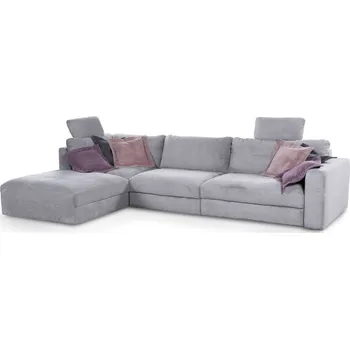 Sedací souprava Rohová sedací souprava CADABRA s nastavitelnou hloubkou sedáku Levý roh