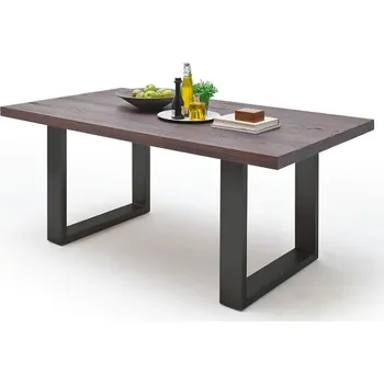 Jídelní stůl Jídelní stůl CASTELLO dub zastaralý/lak antracit Velikost stolu 240x100