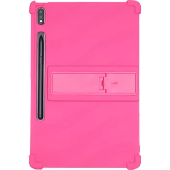 Pouzdro na tablet Silikonový Kryt Lenovo Tab P12 Pro - Barevné Barva: Nachová