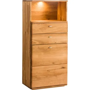 Komoda Dubová komoda z masivu DALLAS dub olejovaný (typ 50)