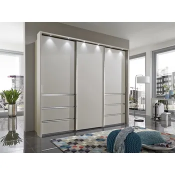 Šatní skříň MALIBU champagne 250 cm