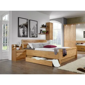 Postel Postel s úložným prostorem v. 43 cm TOLEDO olše plocha spaní 180x200 cm