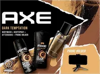 Axe Dark Temptation pánská dárková sada s držákem na telefon