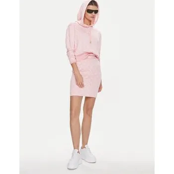 Dámská mikina Guess Mikina Gl Logo V4RQ13 KC2X2 Růžová Regular Fit XL