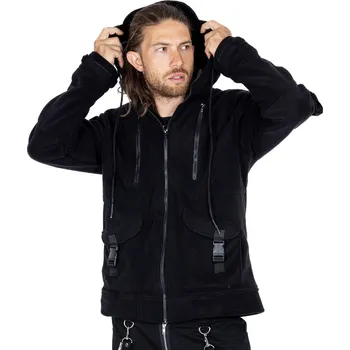 Pánský bomber bunda pánská CHEMICAL BLACK - TROY - BLACK - XXL