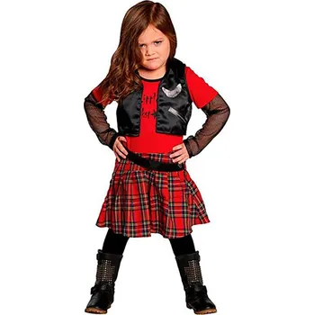 Rubies Deutschland Punk Girl - kostým - výška 128 cm