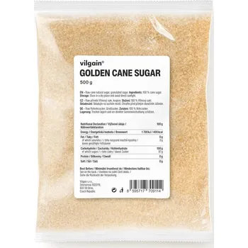 Cukr Vilgain Třtinový cukr zlatý – 500 g