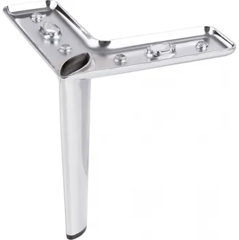 Nábytkové kování Interex Nábytková nožička GOLEM / Lesklý chróm 150 mm