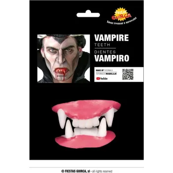 Karnevalový doplněk Fiestas Guirca Latexové zuby upíří