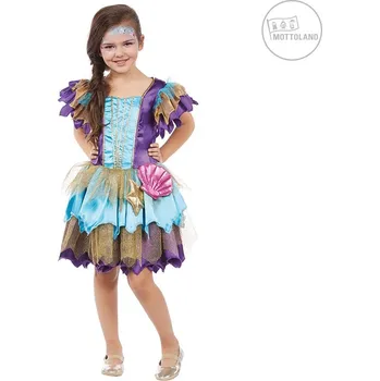 Karnevalový kostým Mottoland Kostým mořská paní Alana - výška 128 cm