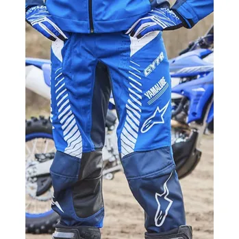 Moto kalhoty YAMAHA kalhoty MX 24 blue - 30