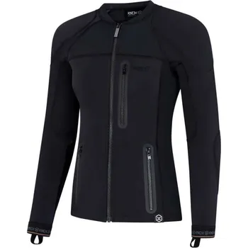 Moto bunda dámská moto bunda KNOX ACTION PRO SHIRT LADY, black Velikost: 3XL