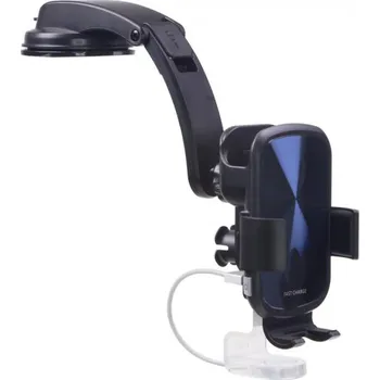 Držák do auta Univerzální QI držák pro iPhone/Airpods/Apple watch motoricky ovládaný