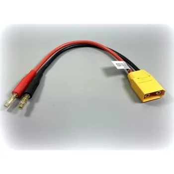 RC náhradní díl Nabíjecí kabel XT90 s banánky