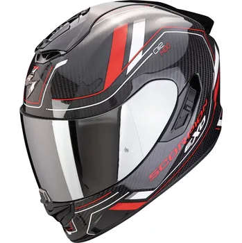 Helma na motorku SCORPION přilba EXO-1400 EVO II CARBON AIR Mirage black/red/white - M