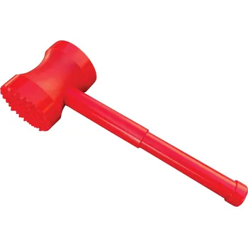 fritéza G.Gastro Manual Meat Tenderiser Mallet – red - round - 350 mm - easy handling - for meat products
