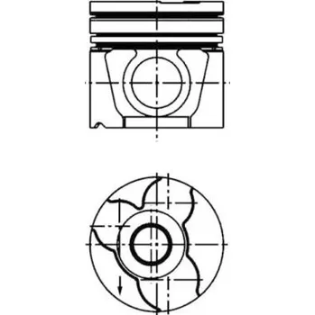 Motor automobilu Píst KOLBENSCHMIDT 40307600