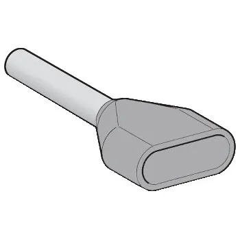 elektrický kabel SCHN AZ5DE025 Dvojitá kabelová koncovka 2,5 mm2