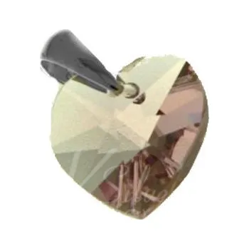 Přívěsek Argento 82732 Stříbrný přívěsek - srdíčko, křišťál Swarovski ve tvaru srdíčka