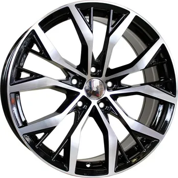 Alu kolo Alu kola Racing Line BK713, 17x7.5 5x112 ET45, černá + leštění