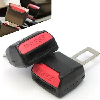 Návlek na bezpečnostní pás Zarážka - prodloužení bezpečnostního pásu s upínacím mechanizmem, 1ks (Univerzální vypínač zvukové signalizace nezapnutých bezpečnostních pásů)