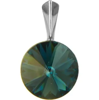 Přívěsek Argento 83350 Stříbrný přívěsek - kulatý křišťál Swarovski