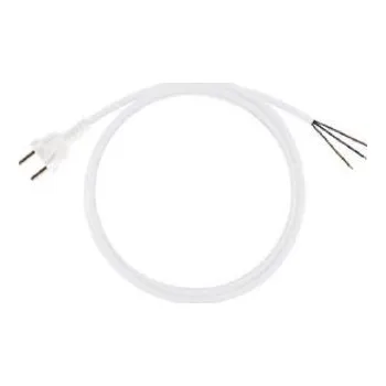 Prodlužovací kabel Flexo šňůra AK 86 3159-3-1/3 H05VV-F 3x1,5 3m bílá