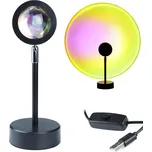 LED projekční lampa s efektem slunečního světla (Relaxační lampa USB)