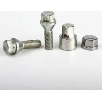 Šroubek na kolo Zajišťovací šrouby SICURIT M12x1,25x28mm, kužel, klíč 17 (Pojistné šrouby SICURIT)