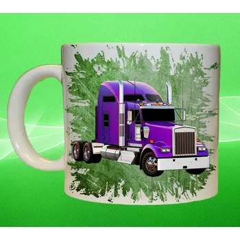 hrnek Kenworth 8 75ml (hrnek s náklaďákem)