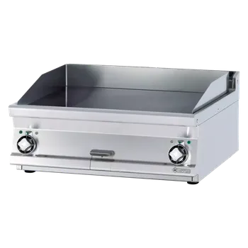 Grilovací deska 79x52 el. hladká 400 V | RM - FTLT-78ET